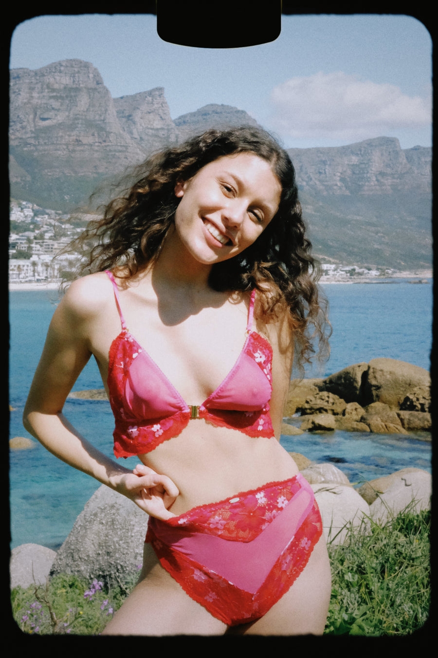 Berry High Waist Knicker