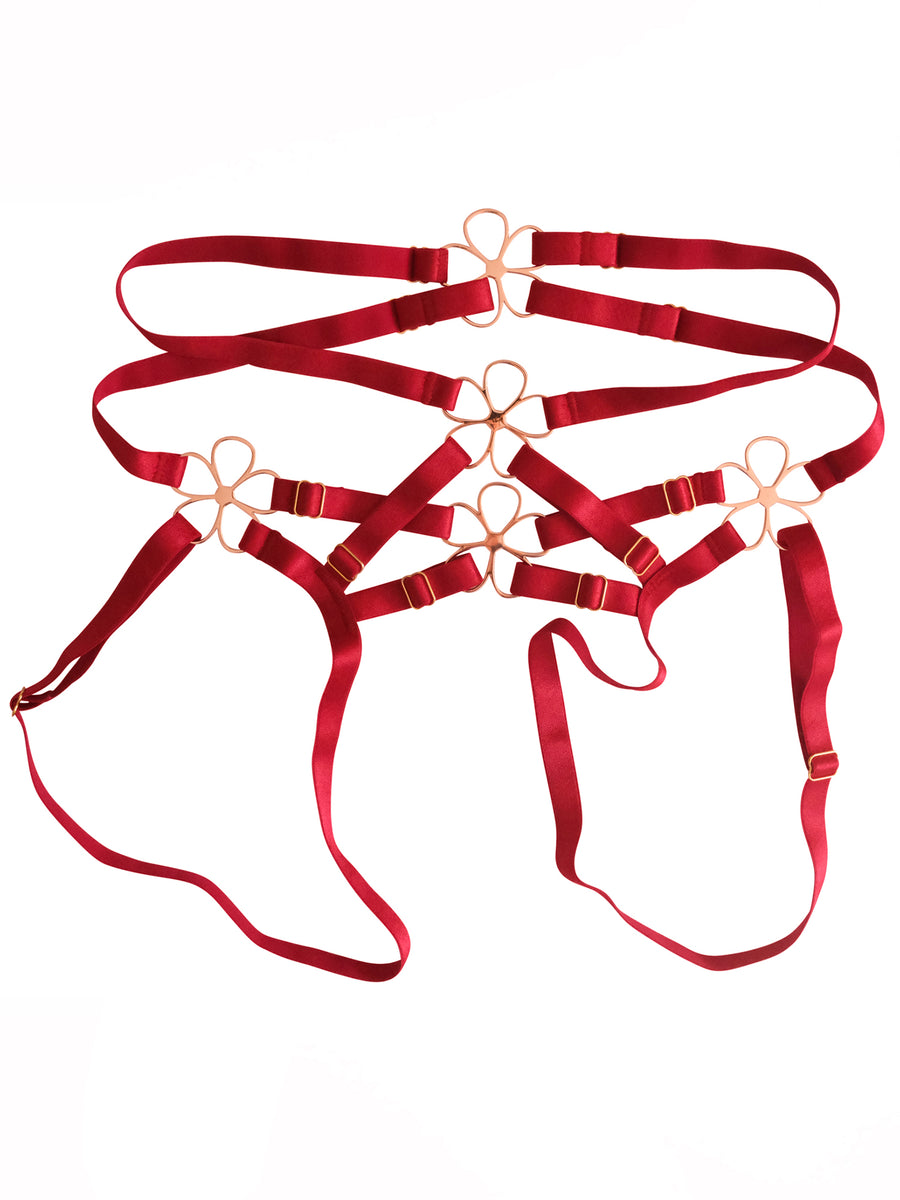 Daisy Red Strappy Harness