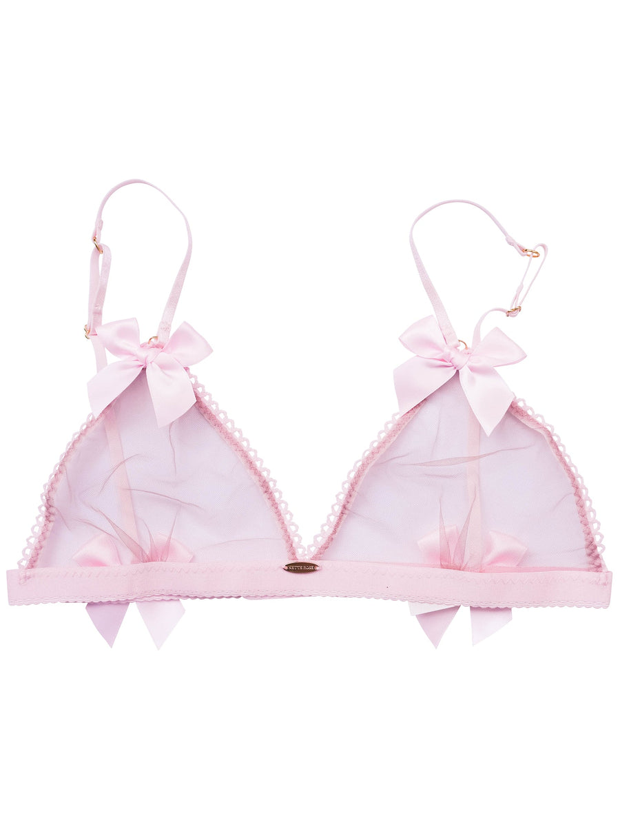 Emmi Triangle Bralette Pink