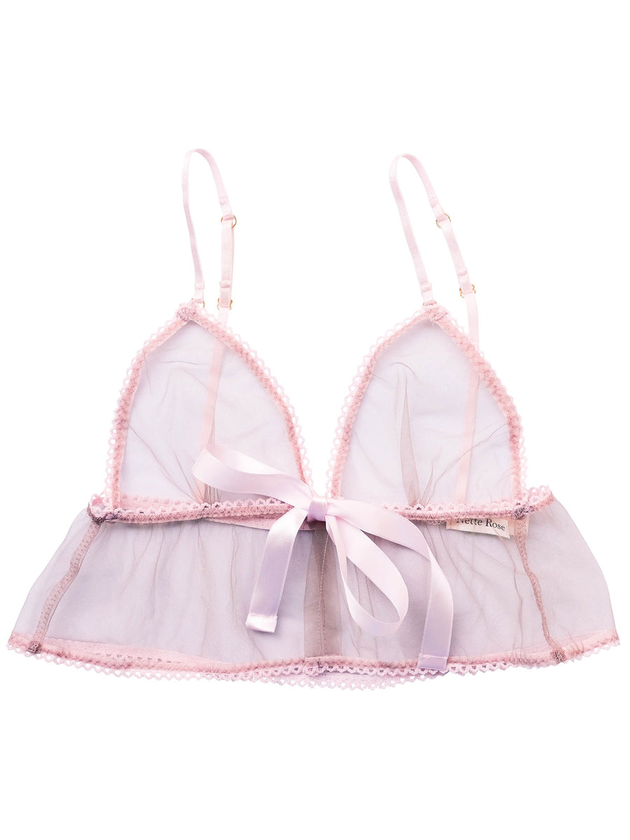 Emmi Frill Bralette Pink