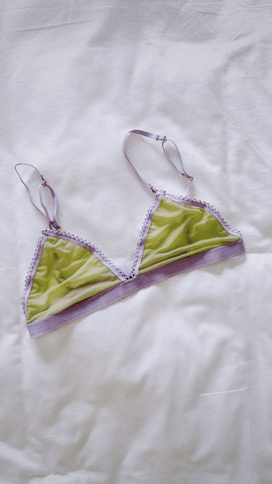 Indigo Triangle Bralette