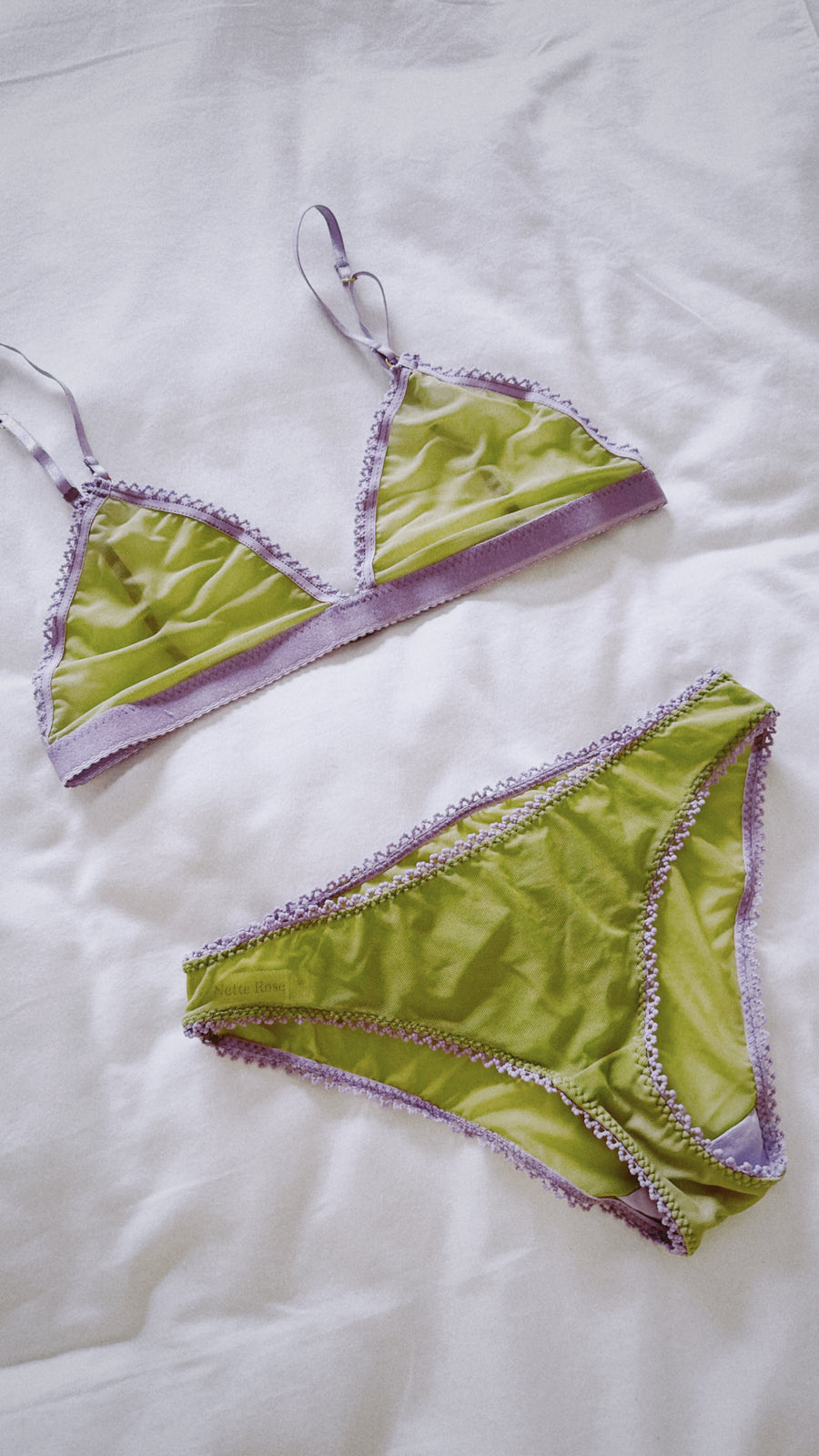 Indigo Triangle Bralette