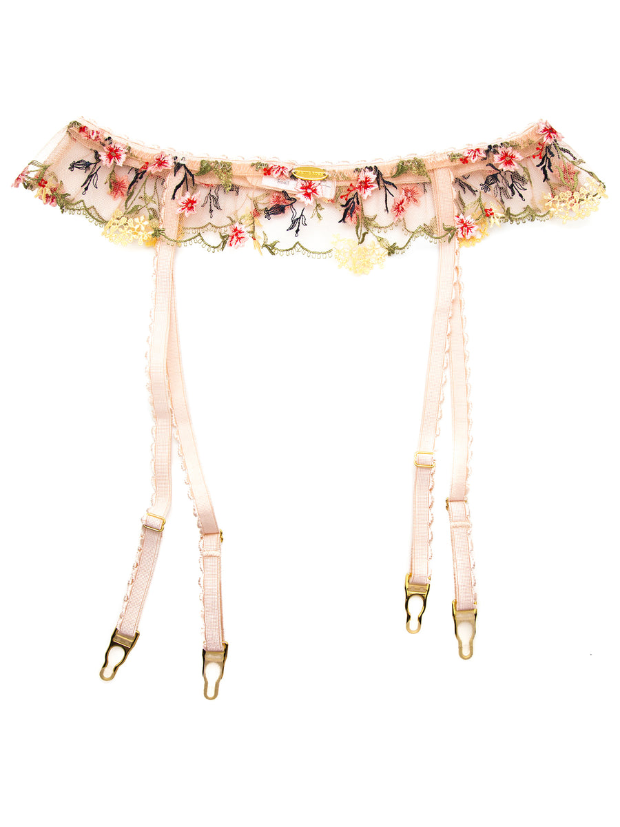 Finley Frill Garter Belt