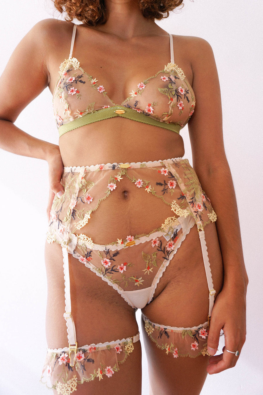 Finley Longline Garter Belt