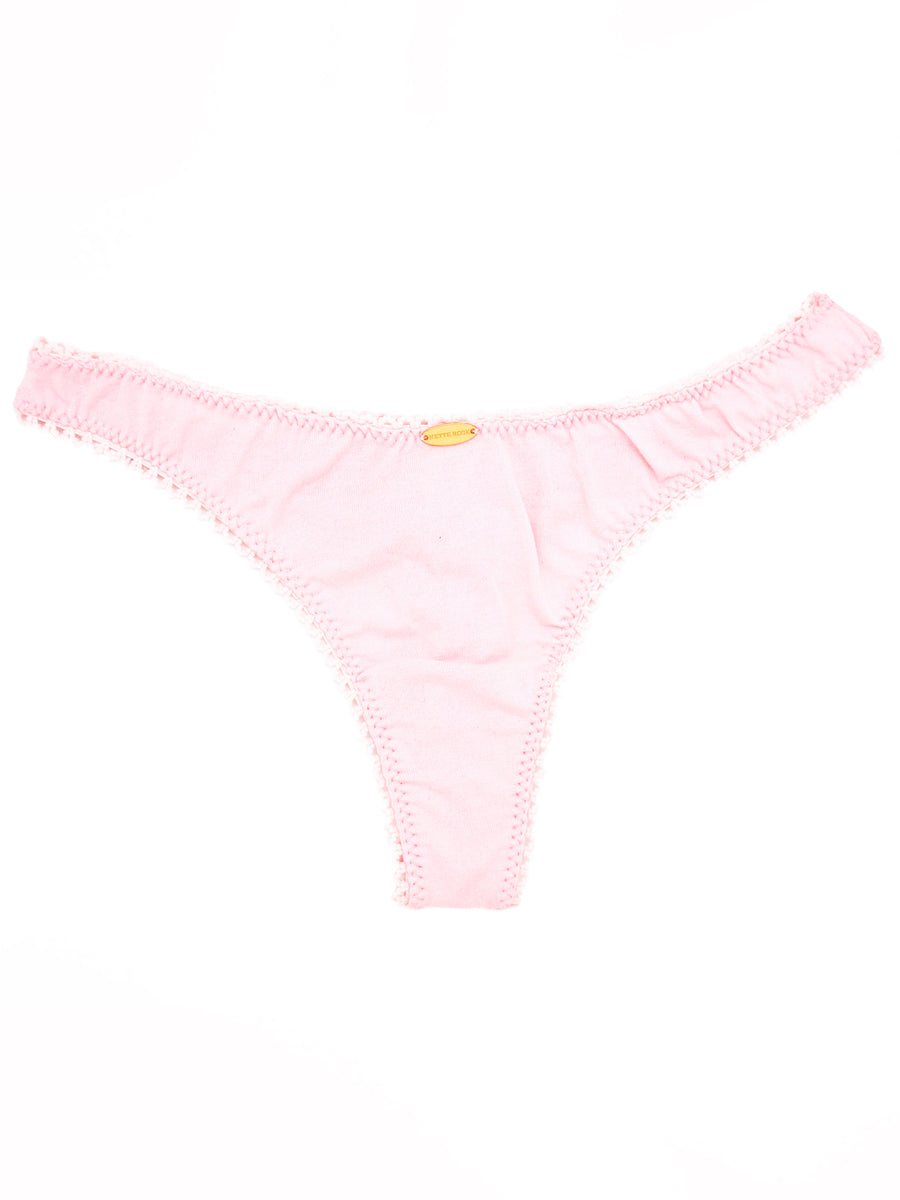 Pink Bamboo 90's Thong