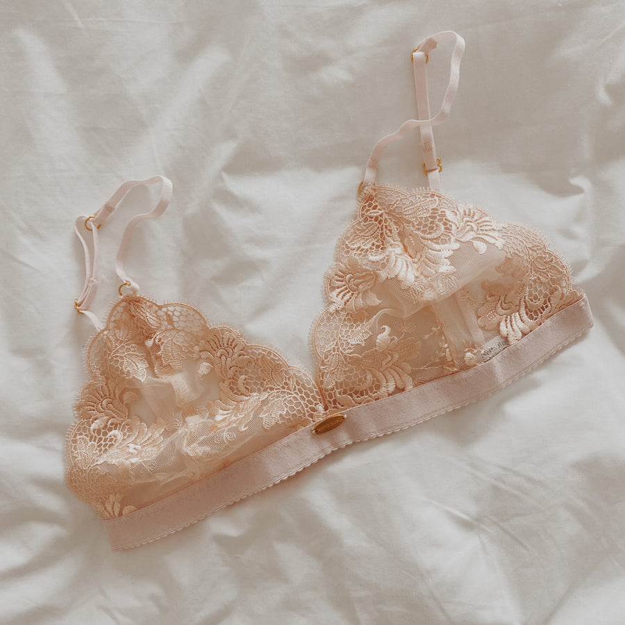 Peaches Sample Triangle Bralette